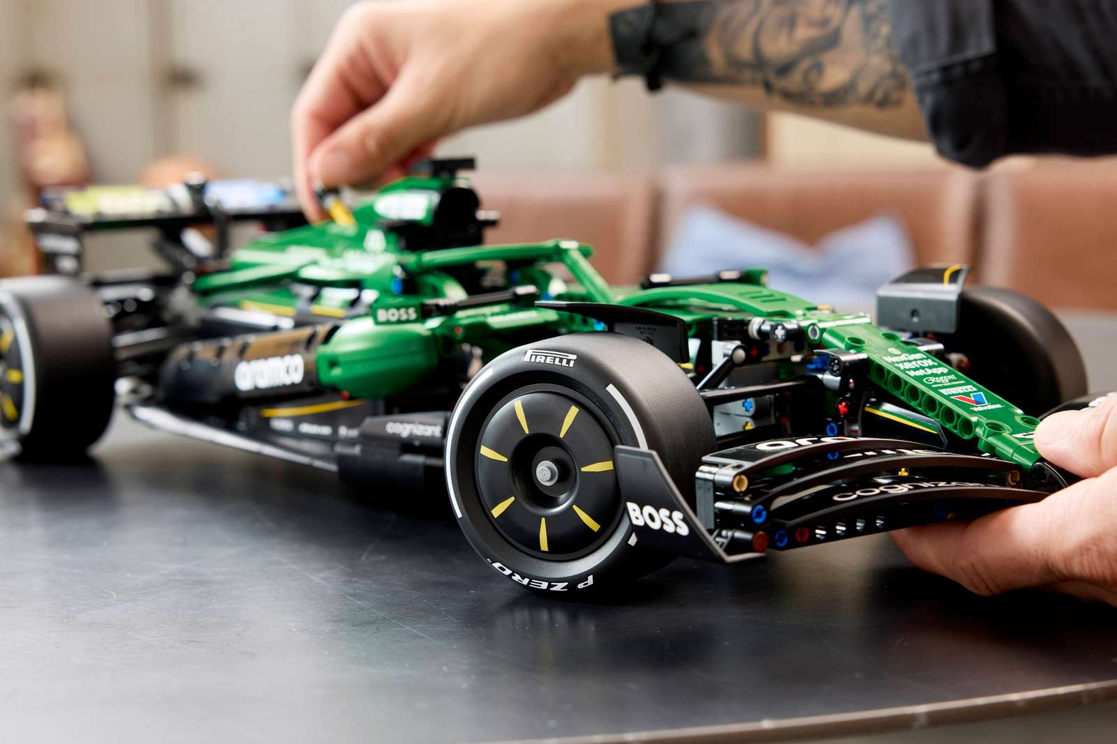 LEGO Technic Aston Martin Aramco AMR25 F1® Car 42240