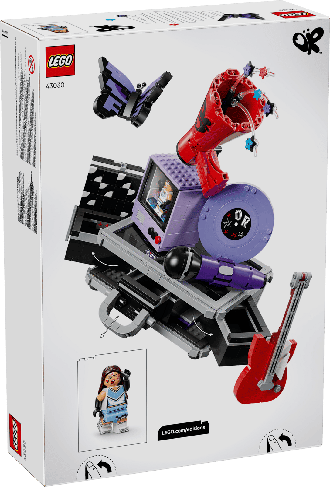 LEGO Editions Olivia Rodrigo's Secret Storage 43030 box