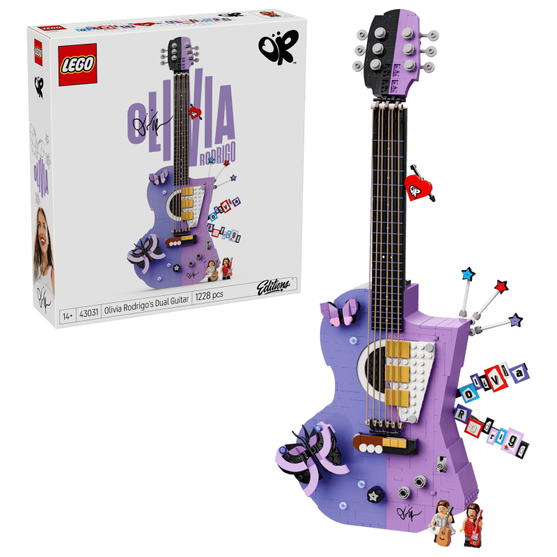 LEGO Editions Olivia Rodrigo's Dual Guitar 43031