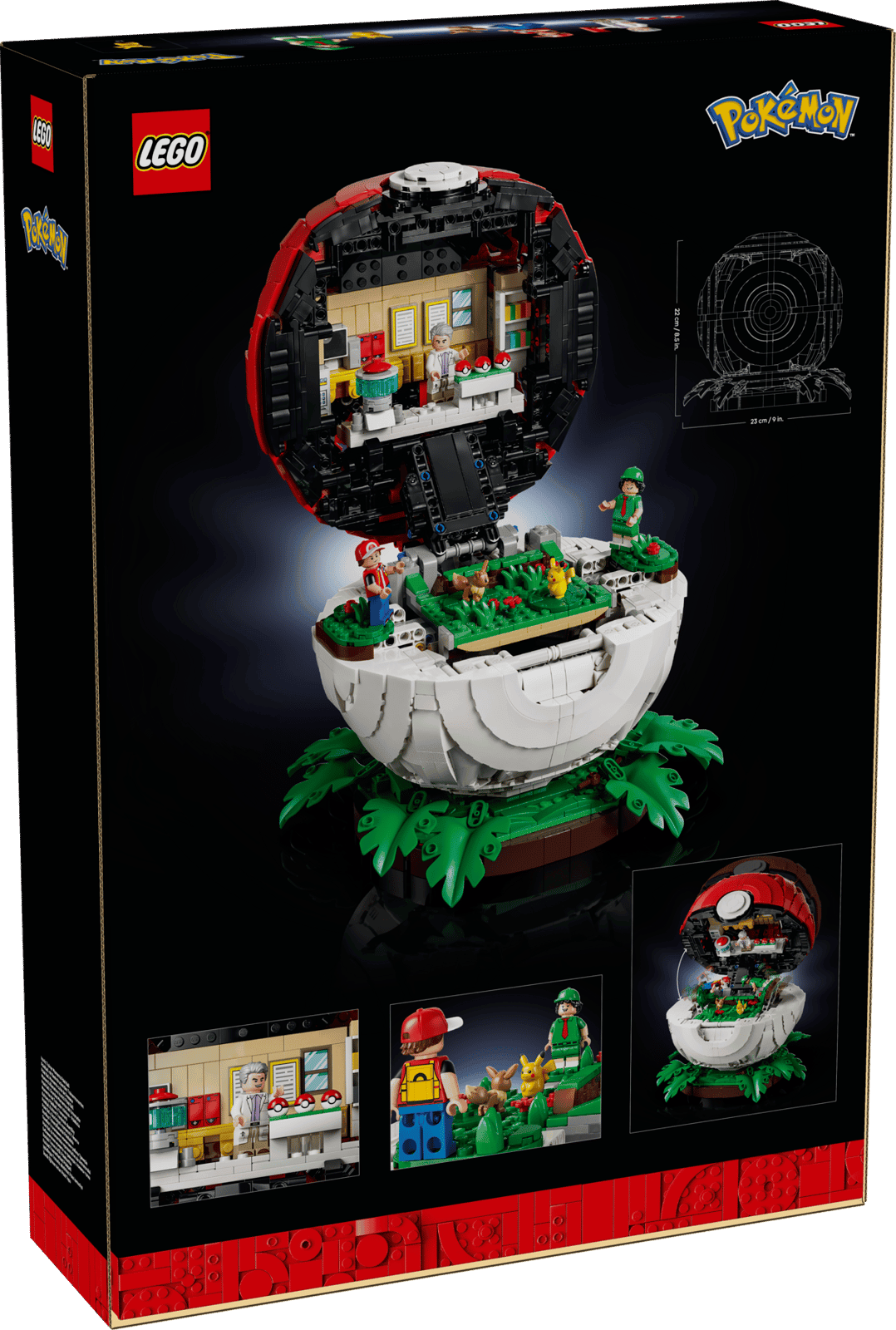 LEGO Pokemon Iconic Trainer Moments Poké Ball 72154 box