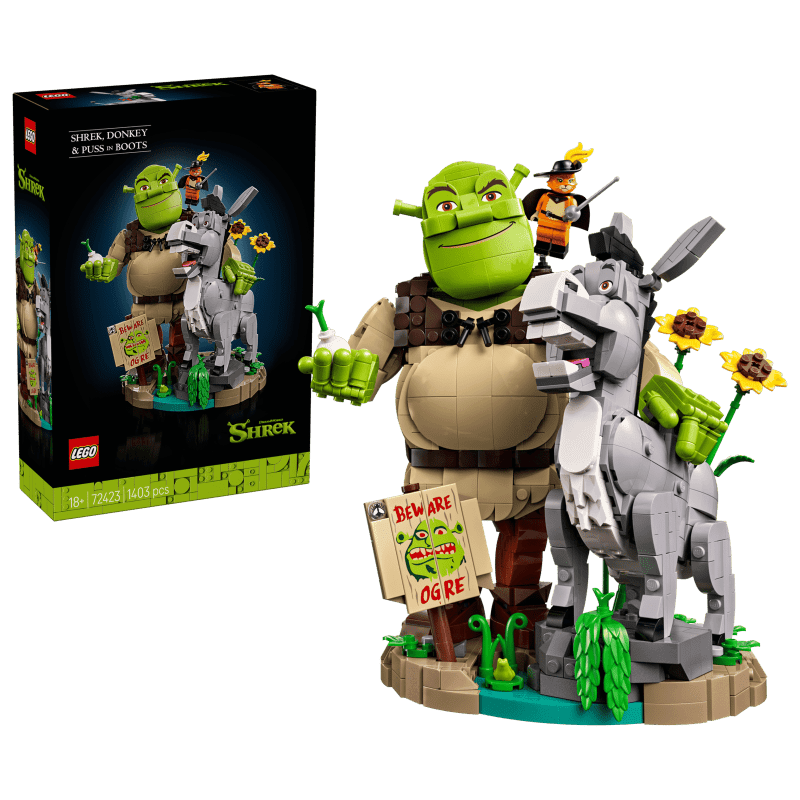 LEGO Shrek, Donkey & Puss in Boots 72423