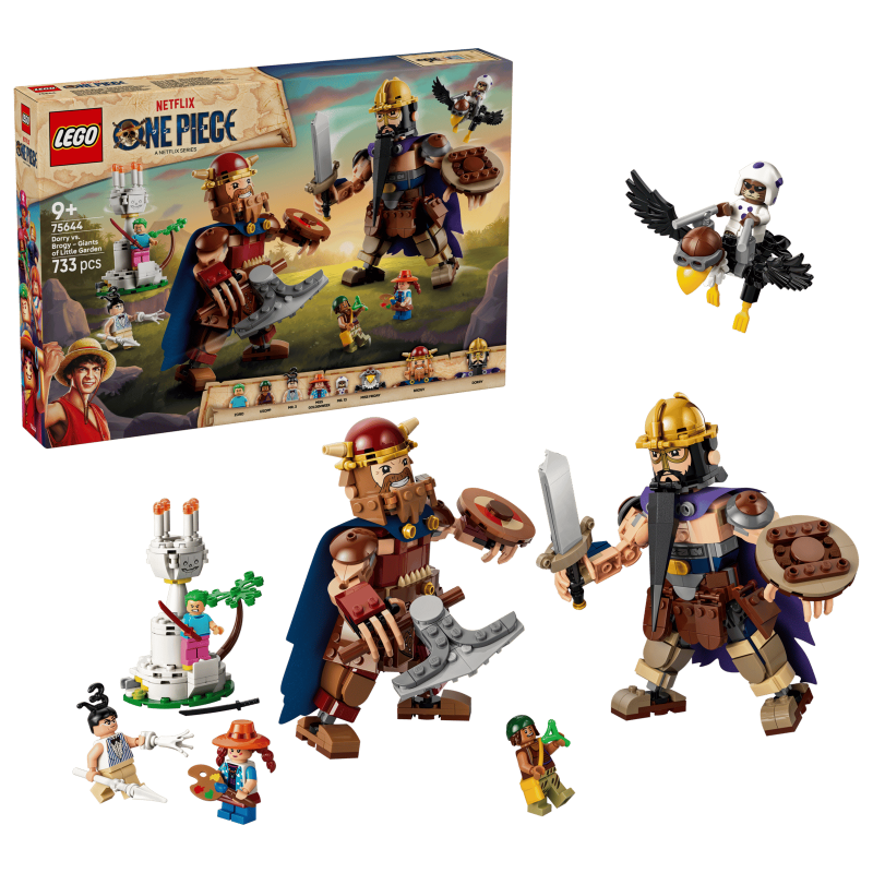 LEGO One Piece Dorry vs. Brogy – Giants of Little Garden 75644