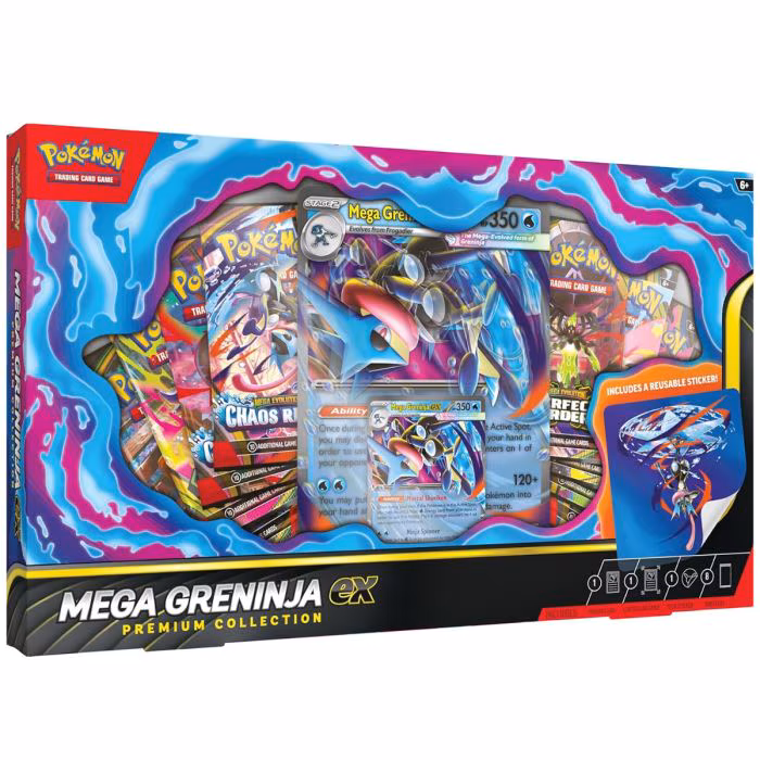 Pokemon Mega Greninja ex Premium Collection - English 10-10413-101