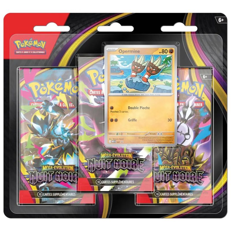 Pokemon ME 05 - Nuit Noire - Blister 3bs - French 10-10419-102